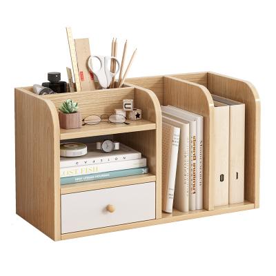 China Xingsheng Wooden New Products Office Bookshelf Storage Rack Small Student Hostel for sale