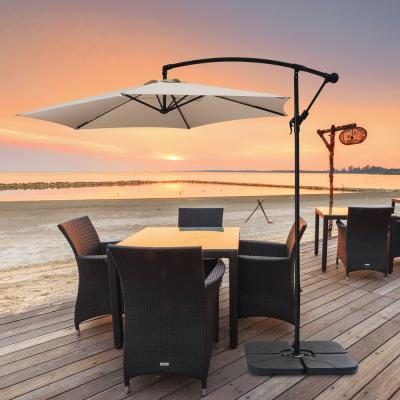 China Banana Umbrella Modern Outdoor Hanging Waterproof Cantilever Cantilever Umbrella Sun Canvas Sun Shade Iron Restaurant Garden Beach Patio Umbrella for sale