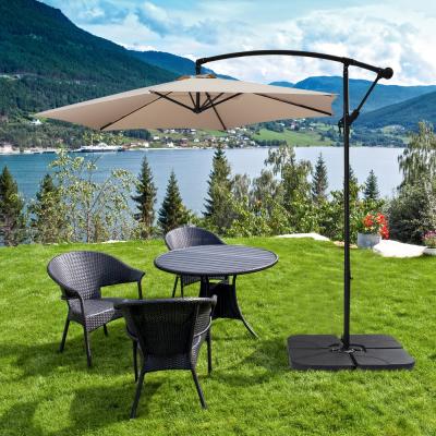 China Direct Supply 10ft Quality Materials Modern Commercial Umbrella Outdoor Leisure Patio for sale