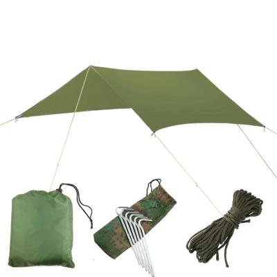 China Portable Polyester Light Shading Waterproof Outdoor Camping Hammock Tent Waterproof Fabric for sale