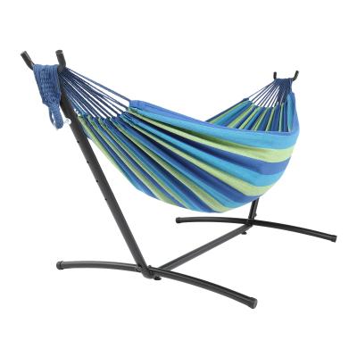 China Good Quality Adult Comfortable Camping Hammock Lounge Lightweight Blue And Green Rocking Chair for sale