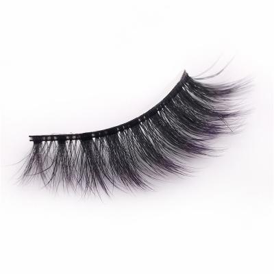 China Long Natural Private Label Lashes H Clear And Black Stripe Lashes for sale