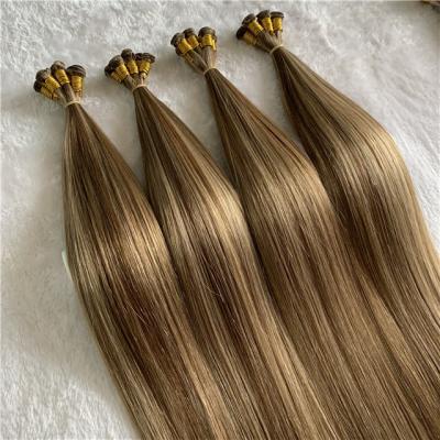 China Silky Straight Wave Luxury Quality With Real Factory Price Super Virgin Cuticle Handtied Pulled Double Weft for sale