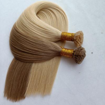 China Wholesale Price Quality Double Hair Virgin Hair Flat Tip Best Cuticle Kept 100% Hair Pulled for sale