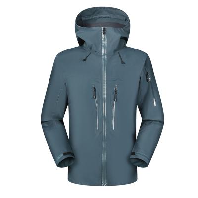 China Factory direct breathable high quality warm outdoor sportswear single layer waterproof jacket winter for men for sale