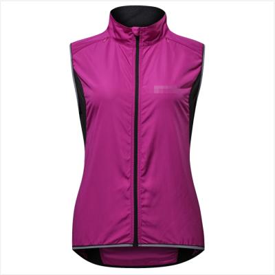 China Windproof Vest Breathable Cycling Women And Rainproof Reflective Sports Cycling Sleeveless Cycling Vest Tank Top for sale