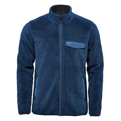 China Mens Fleece Jacket Indigo Outdoor Sports Winter Jacket Comfortable Light Weight Quality Windproof for sale