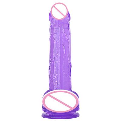 China Cheap Realistic 5-8.66 Inch Tape Dildos For Add To Sucker Dildos For Women Pussy Masturbation for sale