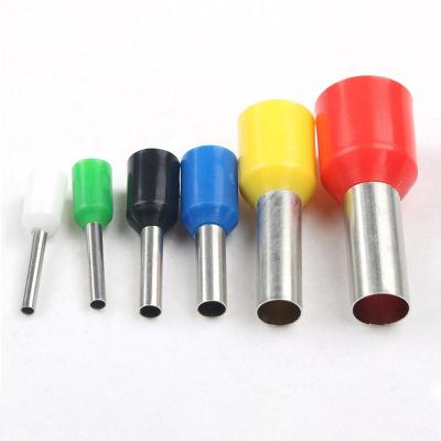 China E Series High Quality Copper Or Brass Cord End Tubular Insulated Connector Terminal for sale