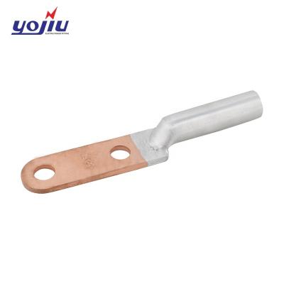 China DTLD High Quality Copper and Aluminum Series Two Bolts Copper Hook and Bimetal Cable Aluminum Terminal Connector Lugs for sale