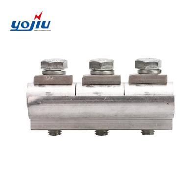 China Copper And Aluminum Welding Type Groove Power PG Bolt Flange Electrical Wire Parallel Connector for sale