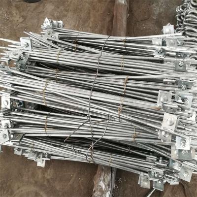 China Hardware Manufacturer CH Transmission Line Hot Dip Galvanized Steel Adjustable Anchor Lantern Stay Rod for sale