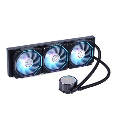 China Internal & RGB/Liquid Crystal Display High Quality Sixty-six 360mm External Water Cooling Radiator For PC CPU Cooler for sale