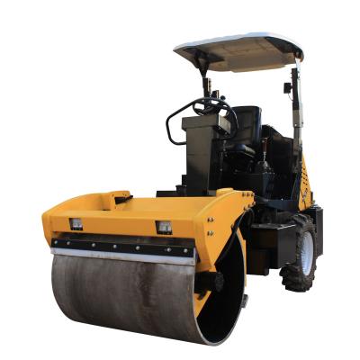 China Machinery Repair Shops Small Roller Manufacturers Sell 3 Tons Single Steel Wheel Full Hydraulic Roller Asphalt Pavement Machinery And Equipment for sale