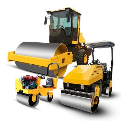 China Building Material Shops Small Roller Manufacturers Customize 0.3T Double Wheel 8t Steel Single Wheel Asphalt Road Repair Compactor for sale