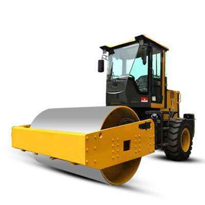 China Domestic manufacturers of factory small roller 1-8 tons double wheel single wheel vibration steel seat driving compaction machinery for sale