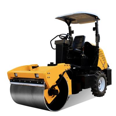 China Machinery Repair Shops Single Steel Wheel 3 Ton Roller Construction Engineering Small Riding Compactor for sale