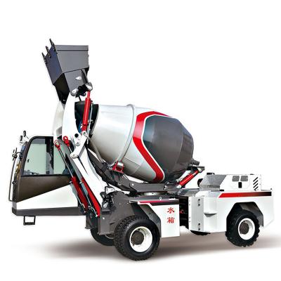 China Factory Automatic Loading And Unloading Small Mixer Concrete Mixer for sale