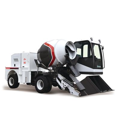 China Building Material Shops 2 Square 3 Square 4 Wheeled Self Feeding Concrete Mixer for sale