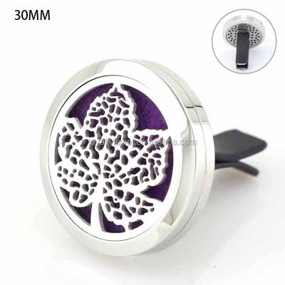 China Essential Oil Car Diffuser Duct Clip Essential Oil Car Diffuser Duct Cut Stainless Steel Air Conditioner Clip for sale