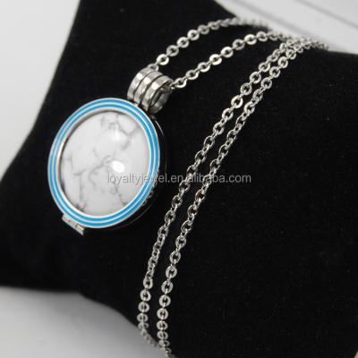 China Newest TRENDY Coin Disc Jewelry Necklace Pendants Frame Pendant for sale