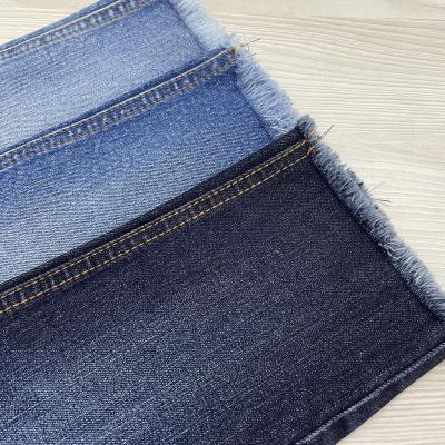 China Abrasion-resistant 93/5/2 cotton polyester spandex stretch denim fabric for sale for sale