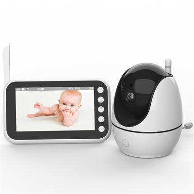 China 2020 Music Player Babies Products 4.5 Inch Screen 720P Two Way Audio Baby Monitor Night Vision Smart Baby Monitor for sale