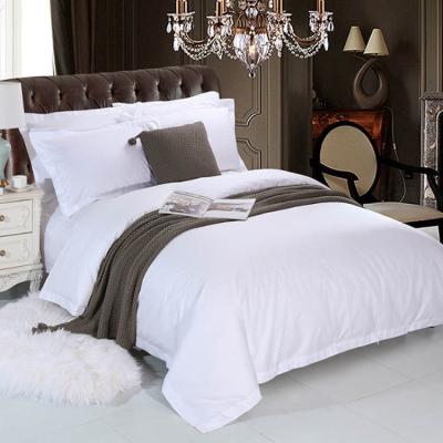 China Nondisposable High Quality Cotton Hotel Bedding Set 4 Piece Flat Sheet Luxury Comforter for sale