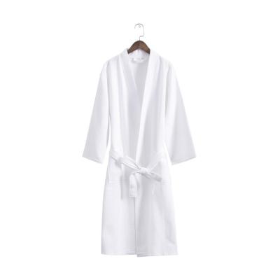 China Custom 100% Fleece Bathrobe Logo Terry Cloth Robes Men Women Hotel Breathable Cotton Bathrobe for sale