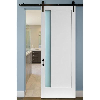 China Modern Top Mounted Hardware Kit Fittings Floor Guide Base Wood Door Track Sliding Barn Doors for sale