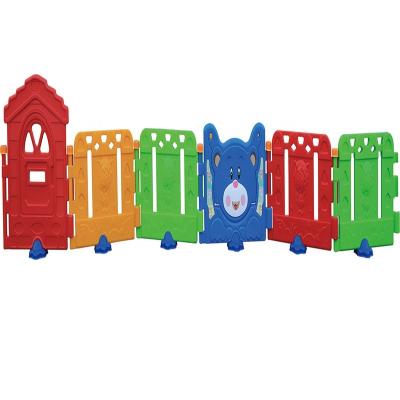 China Children Playing Home Safety 2022 Colorful Kids Plastic Safety Barrier With Ce for sale