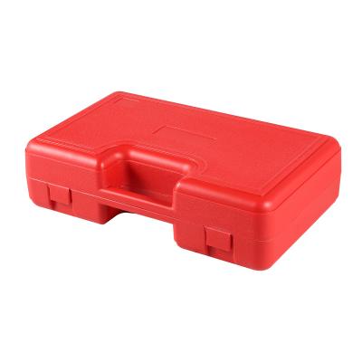 China Custom Red Portable Plastic Gauge Pack Support Tool Case Gauge Tool Box for sale