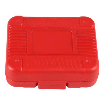 China Water Proof Factory Price Red Waterproof HDPE Hard Empty Small Auto Parts Plastic Tool Box for sale