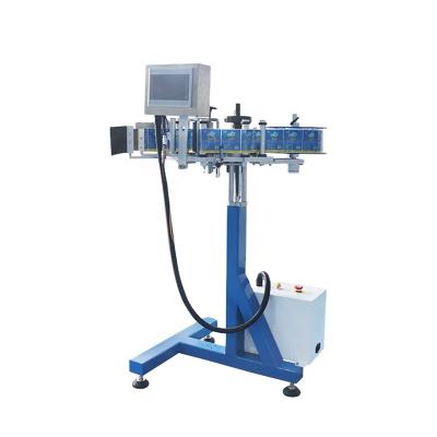 China Food Pharmaceutical Industry Automatic Syringe Labeling Machine Case Packing Type Length 10mm~200mm Width 20mm~100mm for sale