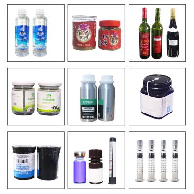 China The multifunctional food labeling machine is fully compatible with the general square round flat bottle labeling machine for sale