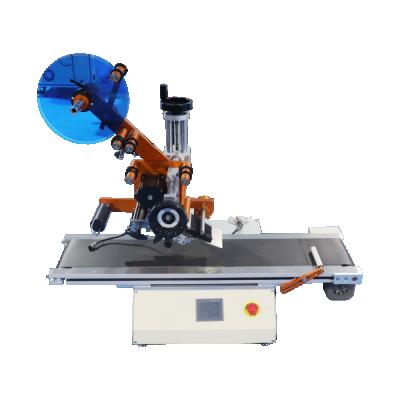 China New Design Food Automatic Small Box Card Flat Desktop Labeling Machine Labeling Machine for sale