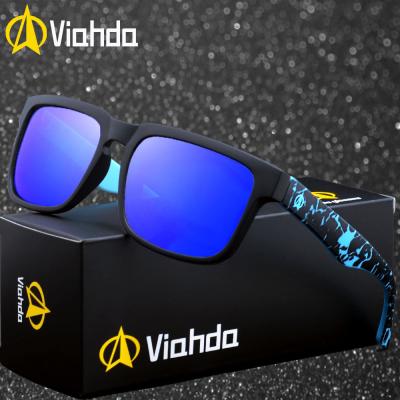 China Protect Eyes Viahda V5089 2021 Men Car Driver Goggles Anti-Glare Driving Sunglasses Polarized Night Vision Sun Glasses for sale