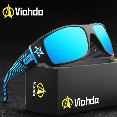 China 2019 Fashion VIAHDA Sunglasses Men Classic Polarized Sun Glasses Sport Fishing Shades Male Eyewear UV400 Protection V6017 for sale