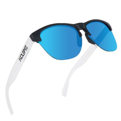 China Fashion Sunglasses Kdeam KD8927 Quality TR90 Sunglasses Full Customization Rimless Polarized Sunglasses for sale