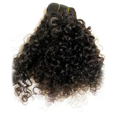 China Crochet 4b Mongolian Remy Afro Kinky Curly Hair Bundles Products Wholesale Short Kinky Curl Weaves Extensions For African Women for sale