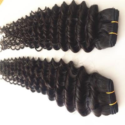 China Good layla Indian Cambodian Peruvian Loose Wave 12A Deep Wave Hair Weave Extensions Virgin Brazilian Bundles Deep Waves Can Be Colored for sale