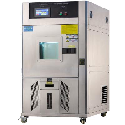 China Stainless steel plate+power coated environmental simulator aging test chamber time xenon arc accelerated aging test chamber for sale