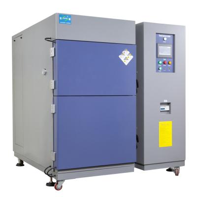 China Metal Three Zone Thermal Shock Test Chamber Temperature Hot Cold Impact Test for sale