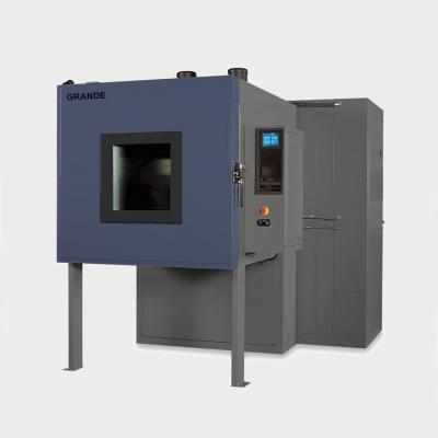 China SUS#304 Stainless Steel Three Plate Test Chamber Integrated Vibration Test System With Temperature And Humidity Chamber for sale