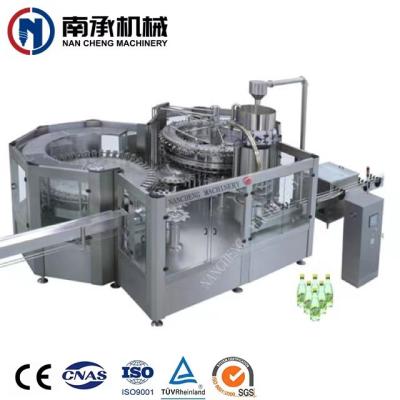 China Automatic Food Wholesale Price PET Bottle 3 in 1 Washing Filling and Capping Machine for Carbonated Drink for sale