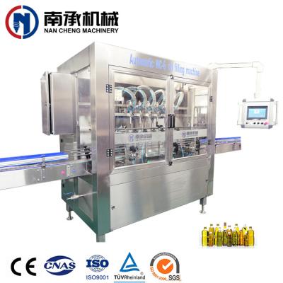 China Automatic linear pressure liquid plastic bottle food piston 5l lubricating oil filler filling machine edible machinery for packing machine for sale