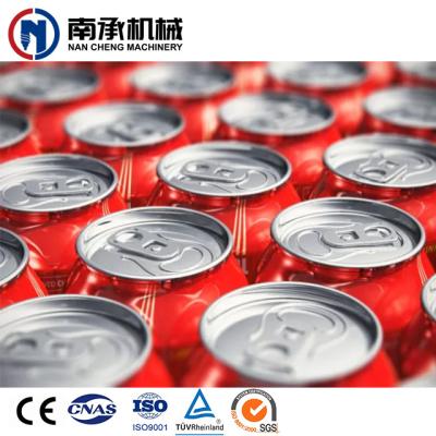 China 6000cph food coke beer can filling machine 250ml beer for beverage can filling machines for sale