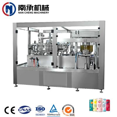 China High Efficiency Beverage Pop Can Filling Machine / Pop Can Filling Line For Beer Factory for sale