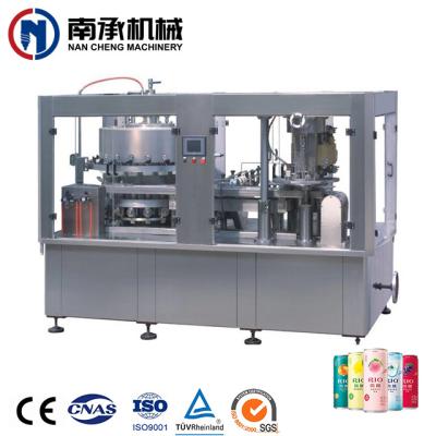 China 18-4C Beverage Pop Can Filling Machine / Gas Beverage /Cocktail Beer Can Filling Machine for sale