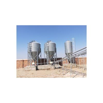 China Reasonable Price Poultry Farm / Pig Farm Poultry Farm Grain Storage Steel Silo With Agitator for sale